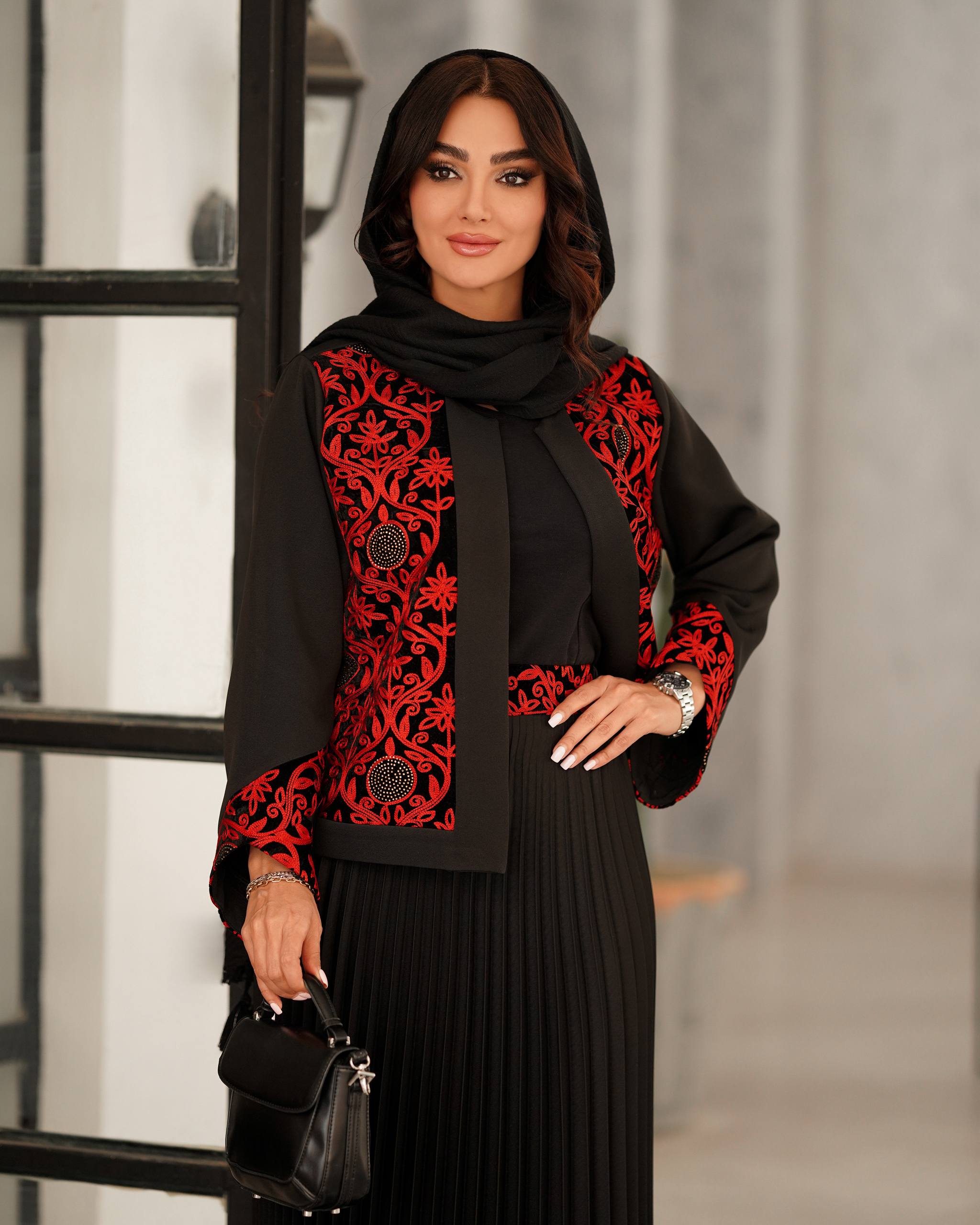 ست کت و دامن یلدایی دو سایزی از ۳۸ تا ۴۸