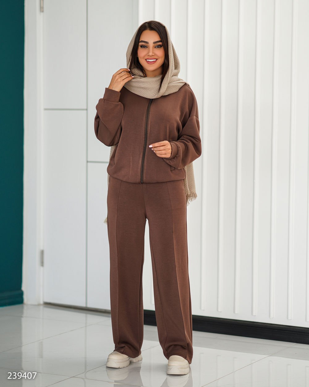 ست سویشرت و شلوار مدل روهان سایزبندی از ۳۸ تا ۴۸